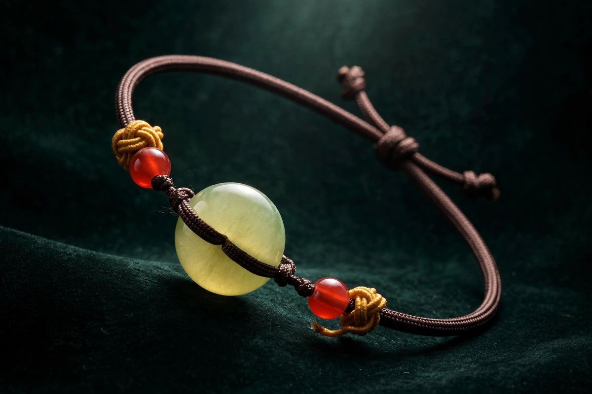 Adjustable Jadeite Bracelet