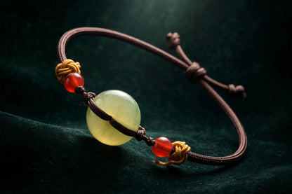 Adjustable Jadeite Bracelet