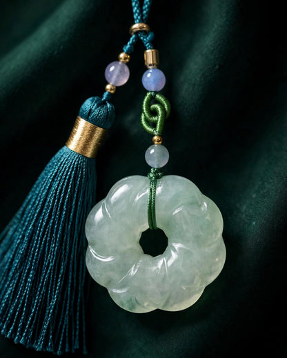 Jade Donut Bag Charm