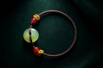 Adjustable Jadeite Bracelet