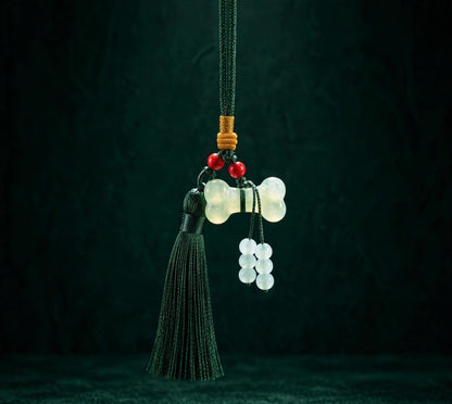 Jadeite Bone Charm