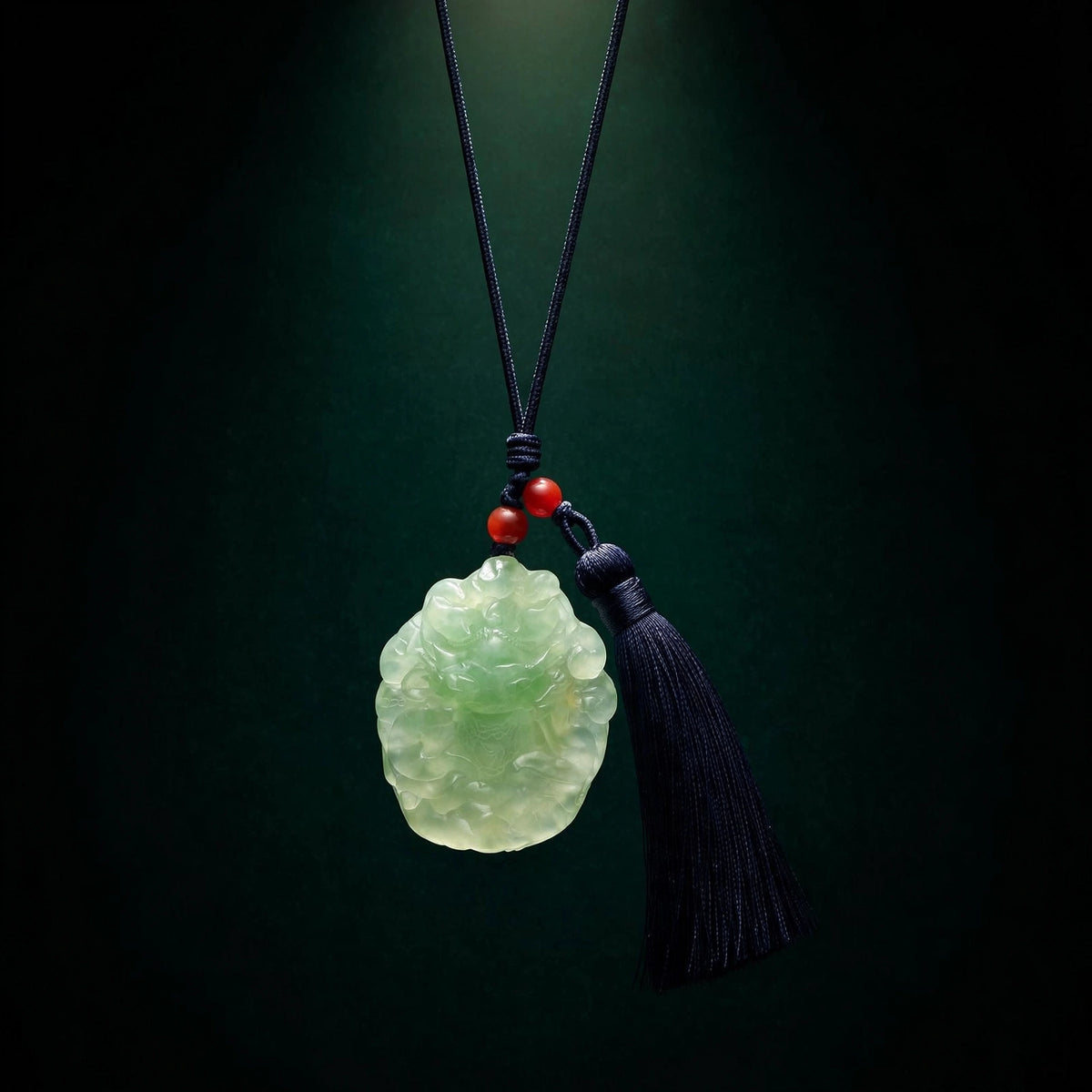 Jade Fox Bag Charm